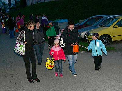 Pálení čarodějnic, Dolní Třebonín 30.4.2013, foto: Jan Švec