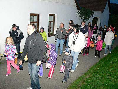 Pálení čarodějnic, Dolní Třebonín 30.4.2013, foto: Jan Švec