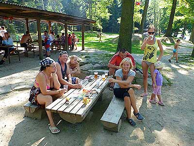 Raftování Třeboníňáků: Český Krumlov - Zlatá Koruna, sobota 7.9.2013, foto: Jan Švec