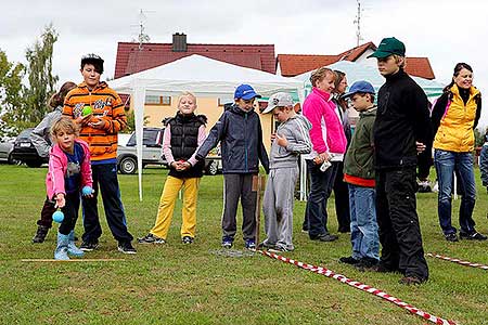 Podzimní Dětský Petanque Open 21.9.2013, foto: Lubor Mrázek