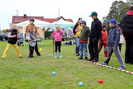 Podzimní Dětský Petanque Open 21.9.2013, foto: Lubor Mrázek