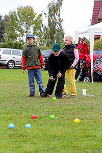 Podzimní Dětský Petanque Open 21.9.2013, foto: Lubor Mrázek