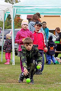 Podzimní Dětský Petanque Open 21.9.2013, foto: Lubor Mrázek