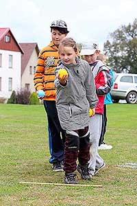 Podzimní Dětský Petanque Open 21.9.2013, foto: Lubor Mrázek