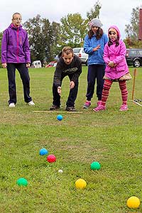 Podzimní Dětský Petanque Open 21.9.2013, foto: Lubor Mrázek