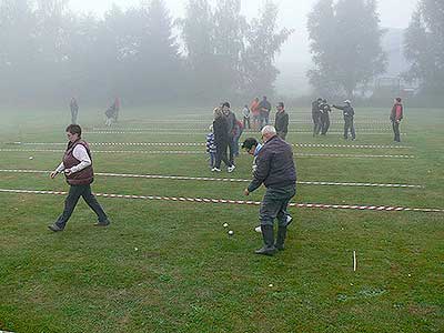 Podzimní Třebonín Petangue Open 28.9.2013, foto: Jan Švec