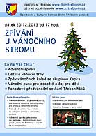 Zpívání u vánočního stromu 2013