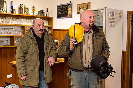 Čtení krumlovské pohádky v Grafitovém dole 26.1.2014, foto: Lubor Mrázek