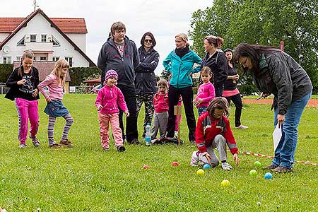 Jarní Dětský Třebonín Petangue Open, obecní hřiště Dolní Třebonín 8.5.2014, foto: Lubor Mrázek