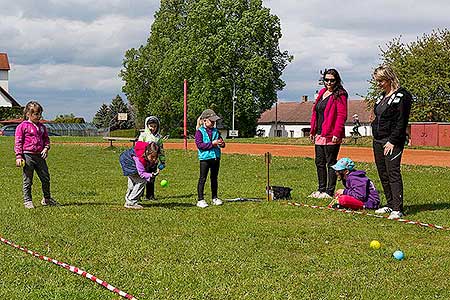 Jarní Dětský Třebonín Petangue Open, obecní hřiště Dolní Třebonín 8.5.2014, foto: Lubor Mrázek