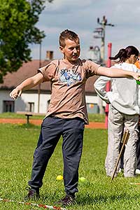 Jarní Dětský Třebonín Petangue Open, obecní hřiště Dolní Třebonín 8.5.2014, foto: Lubor Mrázek