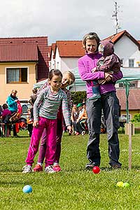 Jarní Dětský Třebonín Petangue Open, obecní hřiště Dolní Třebonín 8.5.2014, foto: Lubor Mrázek