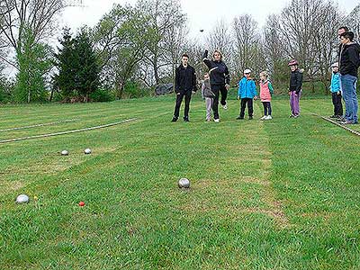 Jarní Třebonín Pétanque Open 26.4.2014, foto: Jan Švec