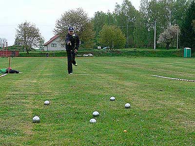 Jarní Třebonín Pétanque Open 26.4.2014, foto: Jan Švec