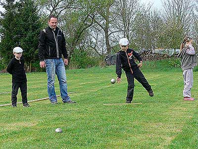 Jarní Třebonín Pétanque Open 26.4.2014, foto: Jan Švec