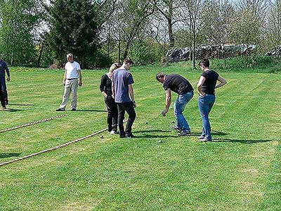 Jarní Třebonín Pétanque Open 26.4.2014, foto: Jan Švec