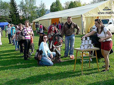 Pálení čarodějnic, Dolní Třebonín 30.4.2014, foto: Jan Švec