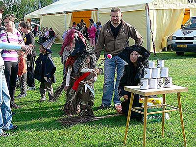 Pálení čarodějnic, Dolní Třebonín 30.4.2014, foto: Jan Švec