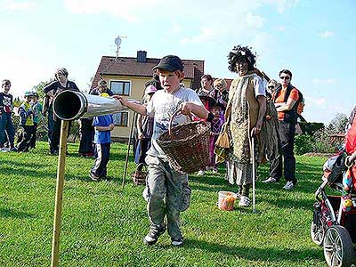 Pálení čarodějnic, Dolní Třebonín 30.4.2014, foto: Jan Švec