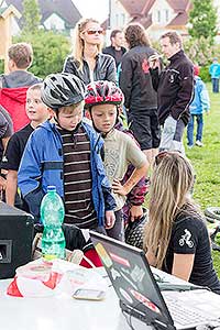 Slavnostní otevření bikeparku Dolní Třebonín 31.5.2014, foto: Lubor Mrázek