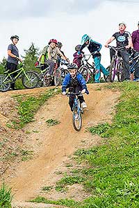 Slavnostní otevření bikeparku Dolní Třebonín 31.5.2014, foto: Lubor Mrázek