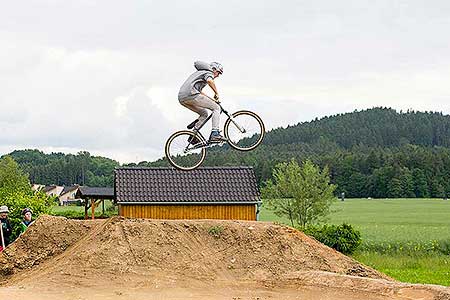 Slavnostní otevření bikeparku Dolní Třebonín 31.5.2014, foto: Lubor Mrázek