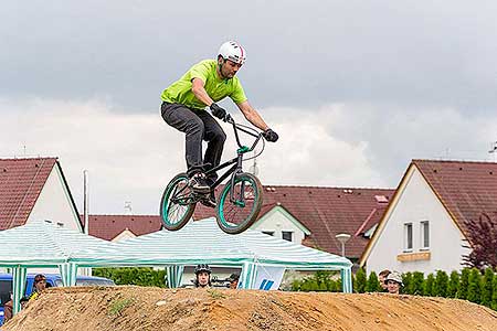 Slavnostní otevření bikeparku Dolní Třebonín 31.5.2014, foto: Lubor Mrázek