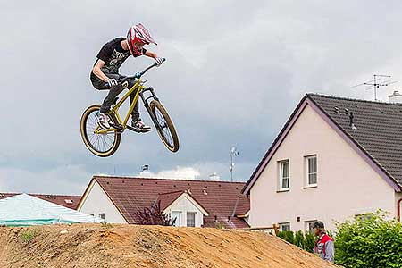 Slavnostní otevření bikeparku Dolní Třebonín 31.5.2014, foto: Lubor Mrázek