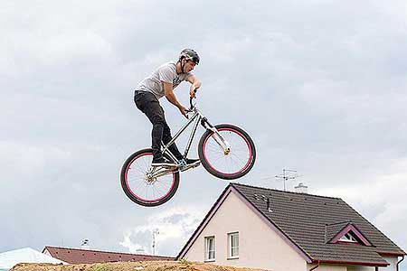 Slavnostní otevření bikeparku Dolní Třebonín 31.5.2014, foto: Lubor Mrázek