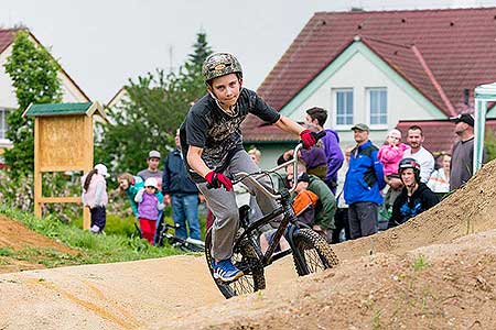 Slavnostní otevření bikeparku Dolní Třebonín 31.5.2014, foto: Lubor Mrázek