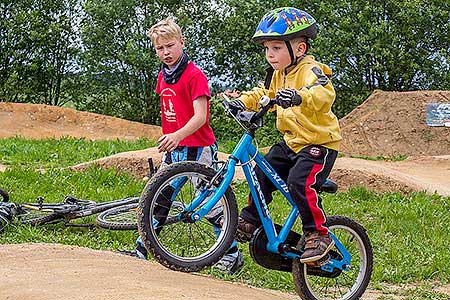 Slavnostní otevření bikeparku Dolní Třebonín 31.5.2014, foto: Lubor Mrázek