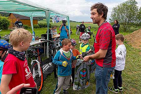 Slavnostní otevření bikeparku Dolní Třebonín 31.5.2014, foto: Lubor Mrázek