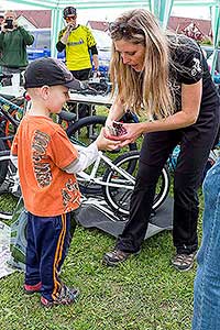 Slavnostní otevření bikeparku Dolní Třebonín 31.5.2014, foto: Lubor Mrázek