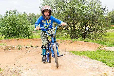 Slavnostní otevření bikeparku Dolní Třebonín 31.5.2014, foto: Lubor Mrázek