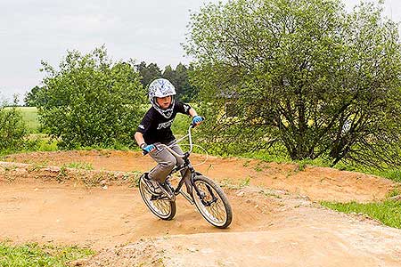 Slavnostní otevření bikeparku Dolní Třebonín 31.5.2014, foto: Lubor Mrázek