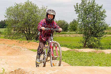 Slavnostní otevření bikeparku Dolní Třebonín 31.5.2014, foto: Lubor Mrázek