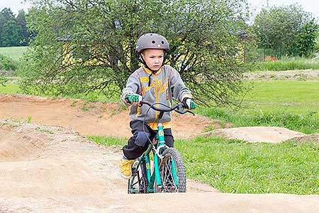 Slavnostní otevření bikeparku Dolní Třebonín 31.5.2014, foto: Lubor Mrázek