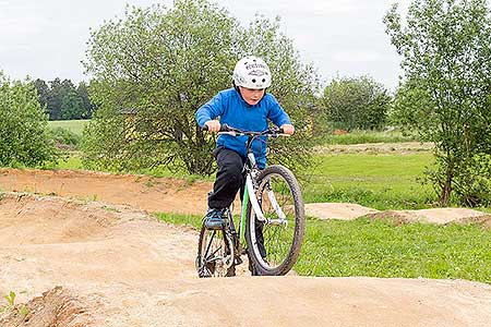 Slavnostní otevření bikeparku Dolní Třebonín 31.5.2014, foto: Lubor Mrázek