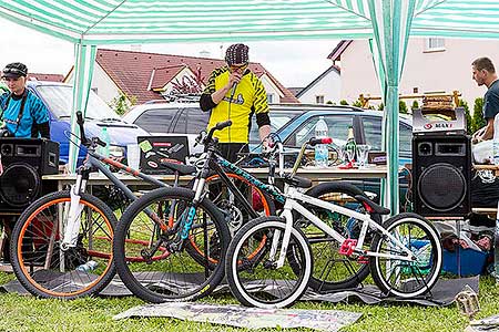 Slavnostní otevření bikeparku Dolní Třebonín 31.5.2014, foto: Lubor Mrázek