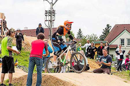 Slavnostní otevření bikeparku Dolní Třebonín 31.5.2014, foto: Lubor Mrázek