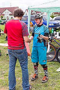 Slavnostní otevření bikeparku Dolní Třebonín 31.5.2014, foto: Lubor Mrázek