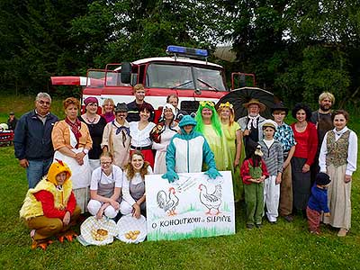 O kohoutkovi a slepičce - rozloučení se školou 21.6.2014