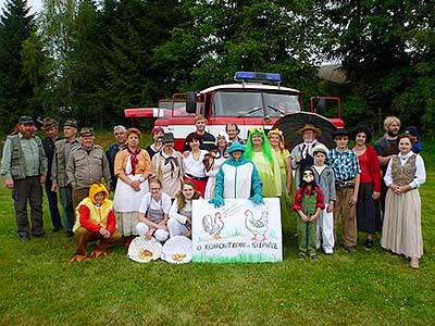 O kohoutkovi a slepičce - rozloučení se školou 21.6.2014