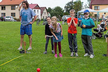 Podzimní Dětský Třebonín Petangue Open, obecní hřiště Dolní Třebonín 20.9.2014, foto: Lubor Mrázek