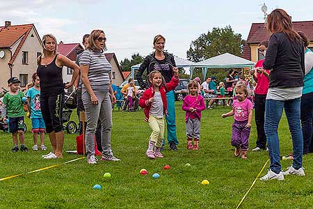 Podzimní Dětský Třebonín Petangue Open, obecní hřiště Dolní Třebonín 20.9.2014, foto: Lubor Mrázek