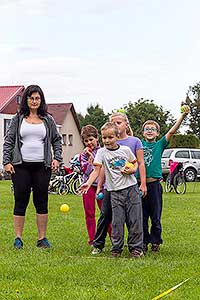 Podzimní Dětský Třebonín Petangue Open, obecní hřiště Dolní Třebonín 20.9.2014, foto: Lubor Mrázek