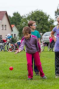 Podzimní Dětský Třebonín Petangue Open, obecní hřiště Dolní Třebonín 20.9.2014, foto: Lubor Mrázek