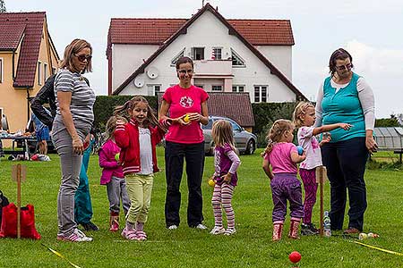 Podzimní Dětský Třebonín Petangue Open, obecní hřiště Dolní Třebonín 20.9.2014, foto: Lubor Mrázek