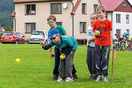 Podzimní Dětský Třebonín Petangue Open, obecní hřiště Dolní Třebonín 20.9.2014, foto: Lubor Mrázek