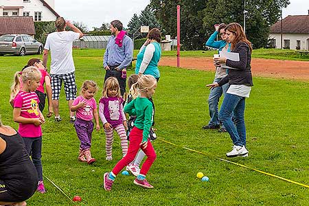 Podzimní Dětský Třebonín Petangue Open, obecní hřiště Dolní Třebonín 20.9.2014, foto: Lubor Mrázek